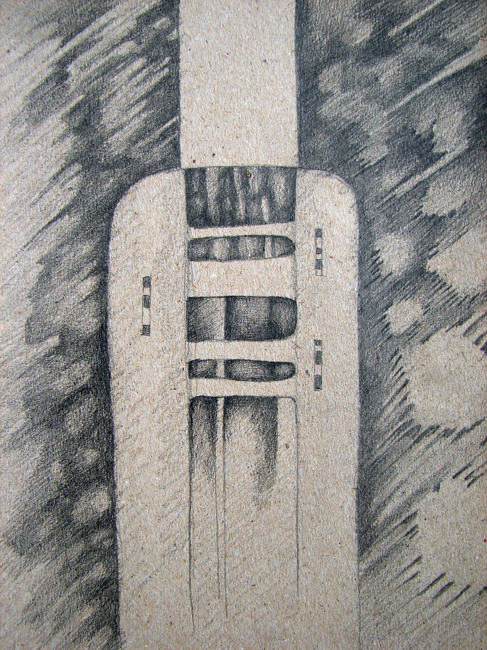 v poryvech